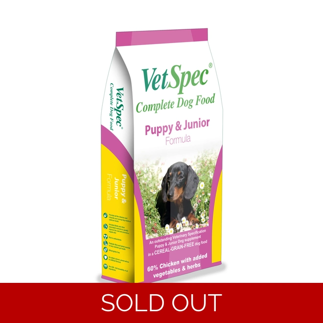product Image for VetSpec Puppy and Junior Formula - 12kg